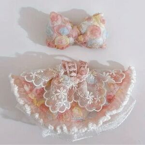 Floral Lace Labubu dress (Outfit)
